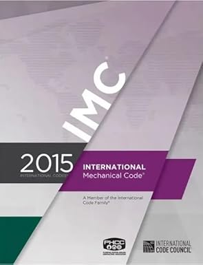 International Mechanical Code Imc 2015