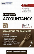 APC Books Accountancy CBSE Syllabus Class 12 Part A Volume 2 Accounting for Companies for 2026-2027 Examinations