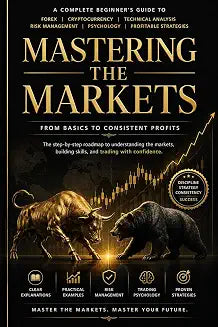 Mastering The Markets: Forex & Crypto Trading for Beginners: The Complete Step-by-Step Course to Reading Charts, Managing Risk, and Building Consistent Trading Skills