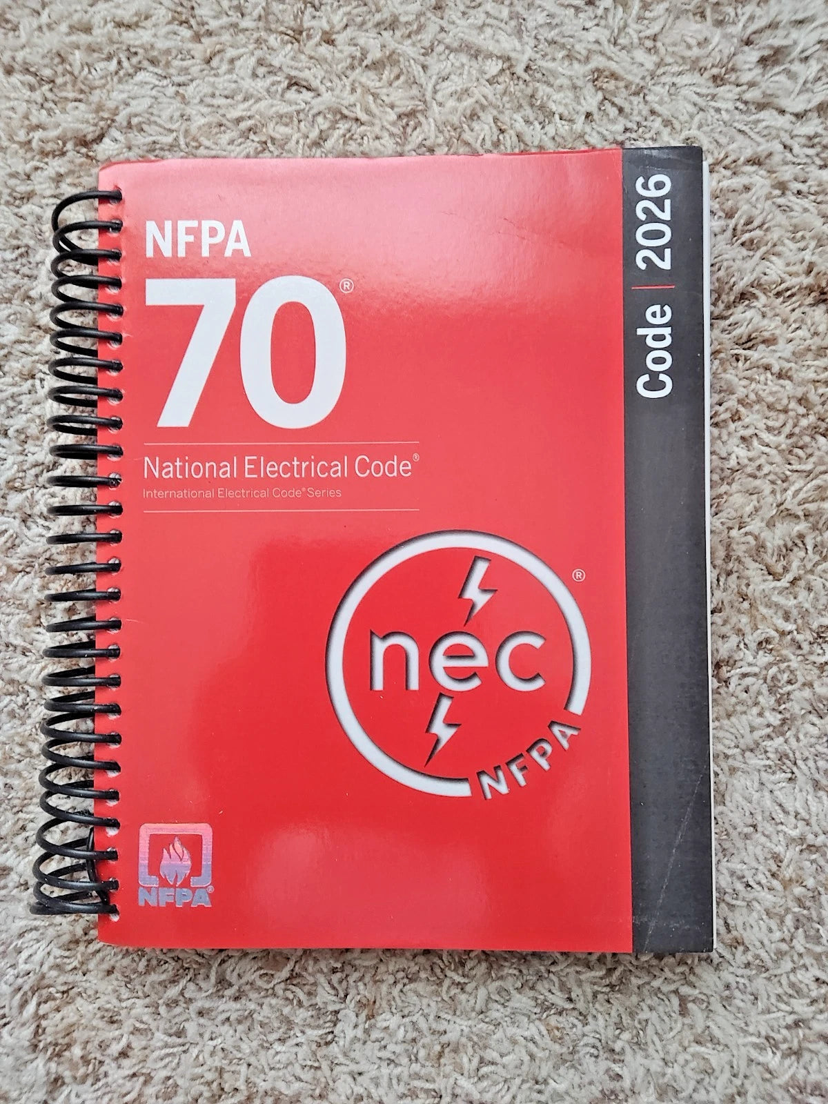 National Electrical Code 2026, Spiral Bound Version by (National Fire Protection Association) National Fire Protection Association (2025, Spiral)
