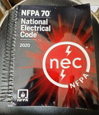 National Electrical Code NFPA 70 2020 Spiral Bound Ugly's Electrical Pre Tabbed