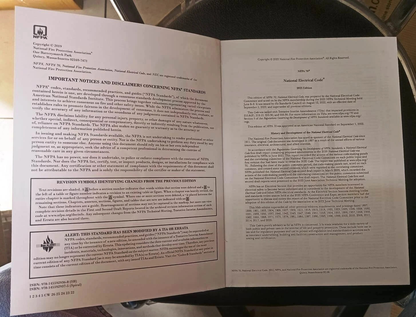 2 NFPA NEC 70 National Electrical Code 2023 Edition with Tabs Best Offer
