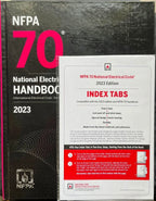 2023 NFPA 70 National Electrical Code Handbook + Index Tabs & Ugly 9781455930715