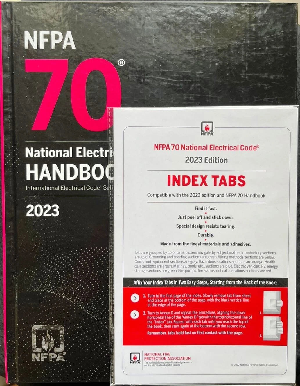 2023 NFPA 70 National Electrical Code Handbook Hardcover w/ Tabs 9781455930715