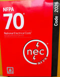 2 x NFPA 70 National Electrical Code NEC 2026 Softbound Paperback Free Shipping
