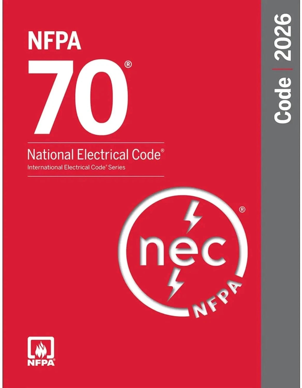 NFPA 70 National Electrical Code 2026 Edition PAPERBACK & Ugly's Electrical Ref