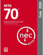 NFPA 70 National Electrical Code NEC 2026 Trade Paperback (3 Pack) 9781455932207