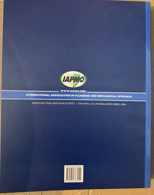2024 Uniform Plumbing Code Soft Cover w/Tabs IAPMO/ANSI UPC 1 Free Shipping USA