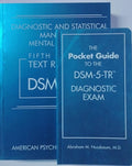 New DSM 5 TR & Pocket Guide Diagnostic Paperback Soft Combo Pack Free Shipping