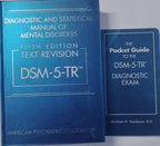 New DSM 5 TR Hardcover & Pocket Guide Paperback Soft Combo Pack Free Shipping