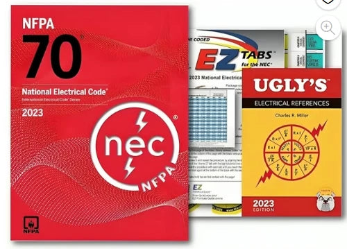 National Electrical Code 2023 Paperback NFPA 70 & EZ tabs & Ugly's 2023 Edition