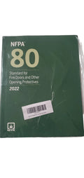 NFPA 80, Standard for Fire Doors and Other Opening Protectives : 2022 Edition by National Fire Protection Association (NFPA) (2021, Trade Paperback)