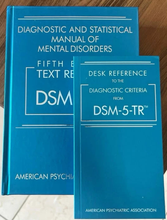 New DSM 5 TR Hardcover & Desk Reference Paperback Soft Combo Pack Free Shipping
