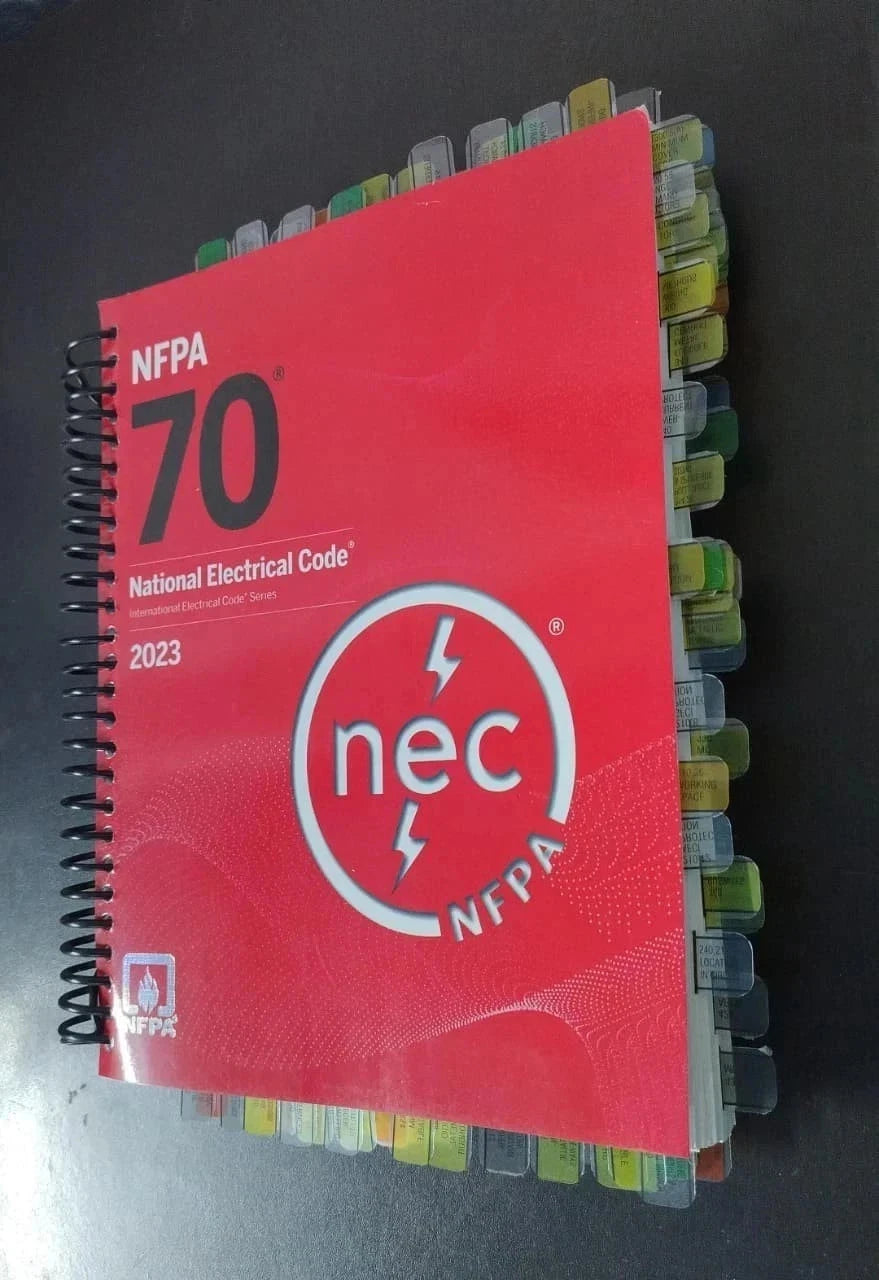 NFPA 70 National Electrical Code 2023 NEC Spiral Fully Pre Tabbed Free Shipping