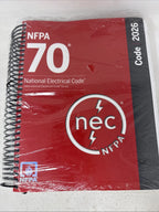 National Electrical Code 2026, Spiral Bound Version by (National Fire Protection Association) National Fire Protection Association (2025, Spiral)